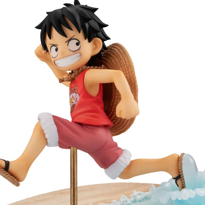One Piece - Monkey D. Luffy Statue / Run! Run! Run! - G.E.M. Serie: MegaHouse