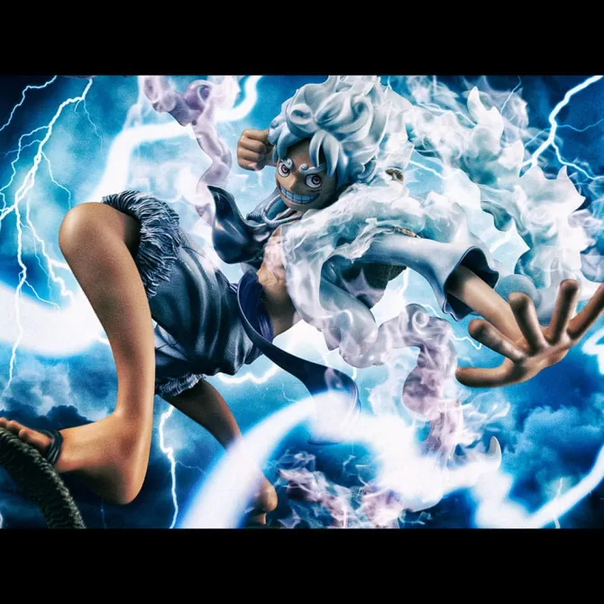 One Piece - Monkey D. Luffy Statue / P.O.P - GEAR 5: MegaHouse