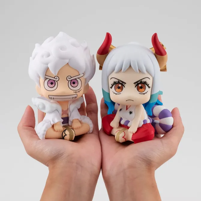 One Piece - Monkey D. Luffy Gear Fifth & Yamato Statue / Look Up: MegaHouse