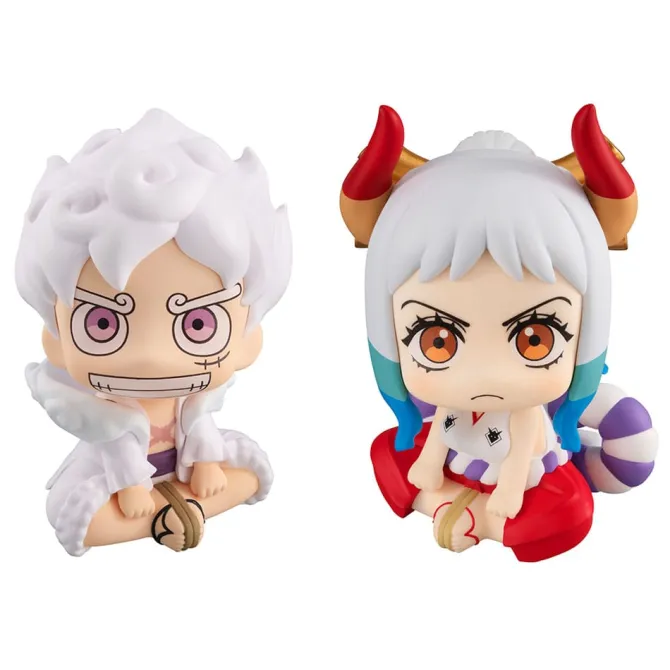 One Piece - Monkey D. Luffy Gear Fifth & Yamato Statue / Look Up: MegaHouse