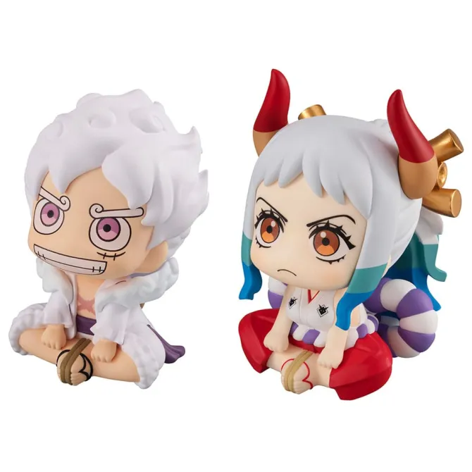 One Piece - Monkey D. Luffy Gear Fifth & Yamato Statue / Look Up: MegaHouse