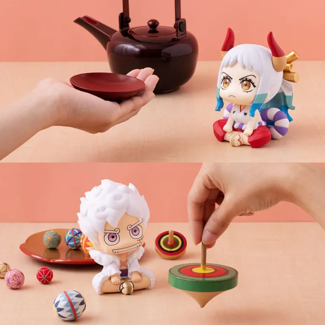 One Piece - Monkey D. Luffy Gear Fifth & Yamato Statue / Look Up: MegaHouse