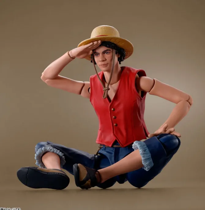 One Piece - Monkey D. Ruffy Actionfigur / S.H.Figuarts (Netflix Adaption): Tamashii Nations