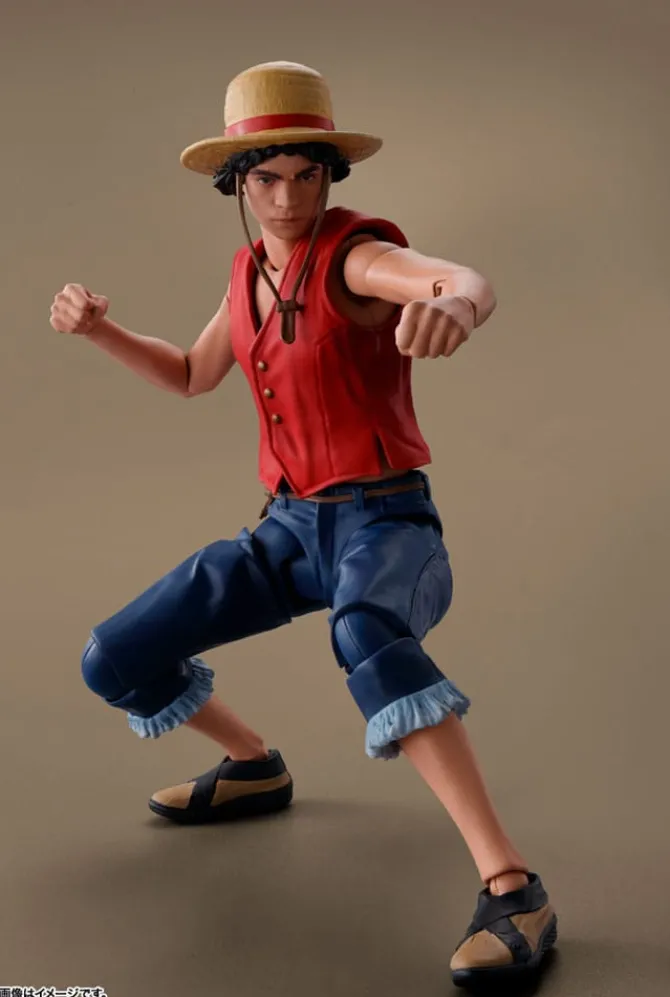 One Piece - Monkey D. Ruffy Actionfigur / S.H.Figuarts (Netflix Adaption): Tamashii Nations