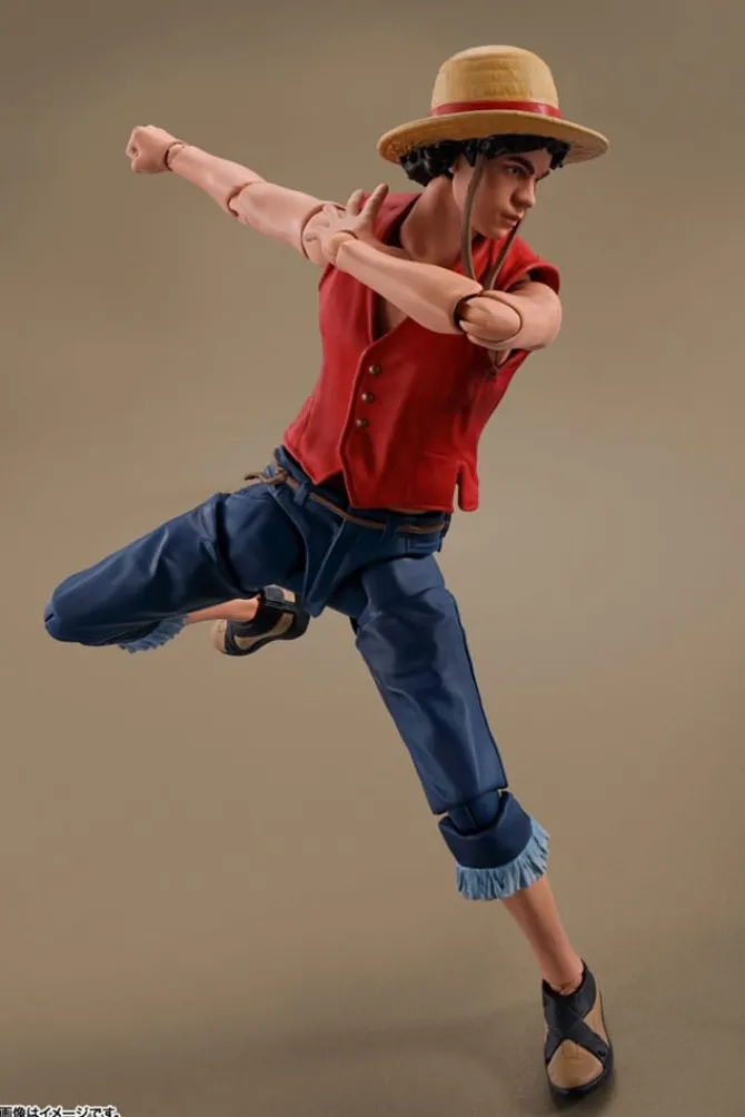 One Piece - Monkey D. Ruffy Actionfigur / S.H.Figuarts (Netflix Adaption): Tamashii Nations