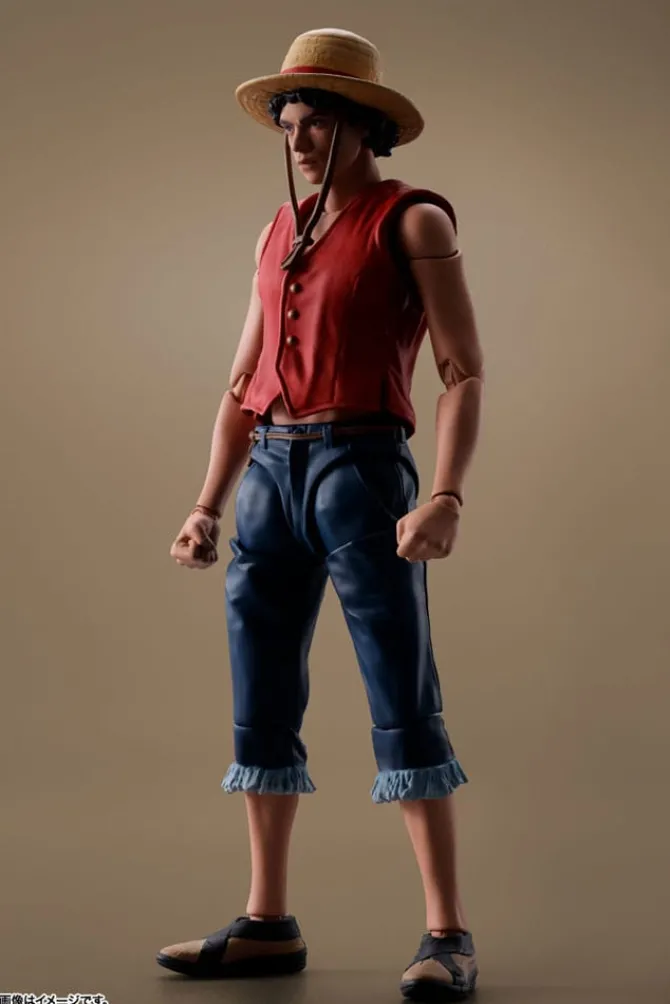 One Piece - Monkey D. Ruffy Actionfigur / S.H.Figuarts (Netflix Adaption): Tamashii Nations
