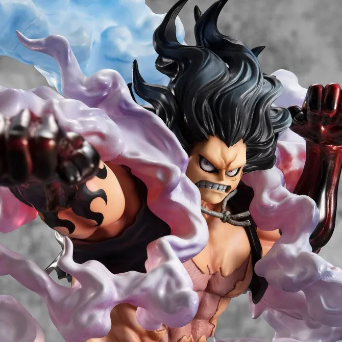 One Piece - Monkey D. Ruffy Statue / SA-Maximum - Gear 4 Snake Man: MegaHouse