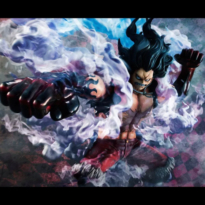 One Piece - Monkey D. Ruffy Statue / SA-Maximum - Gear 4 Snake Man: MegaHouse