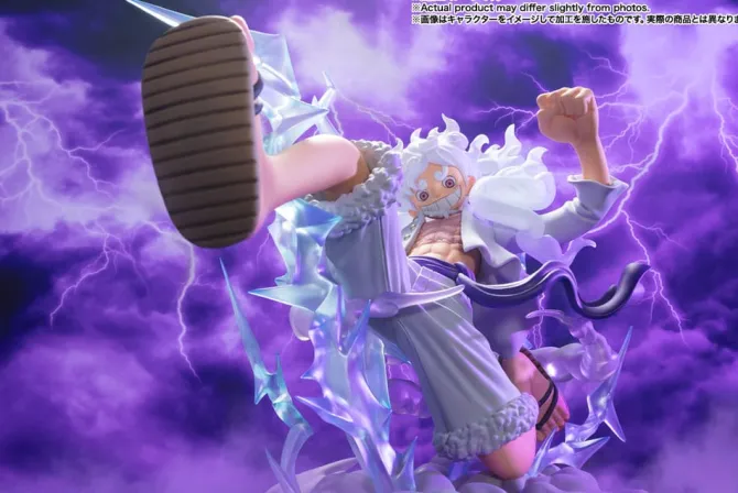 One Piece - Monkey D. Ruffy Statue / FiguartsZERO (Extra Battle) - Gear 5 Gigant: Tamashii Nations