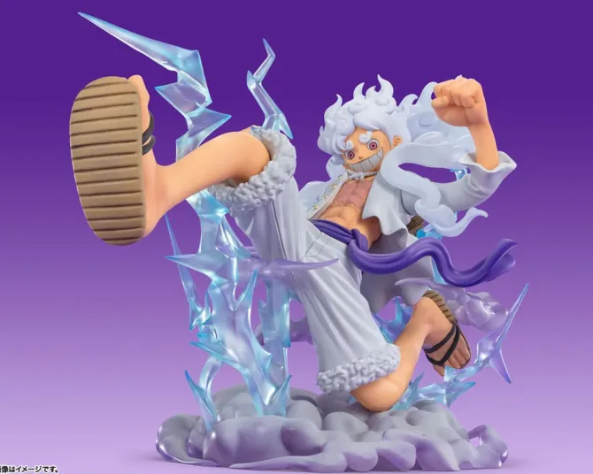 One Piece - Monkey D. Ruffy Statue / FiguartsZERO (Extra Battle) - Gear 5 Gigant: Tamashii Nations