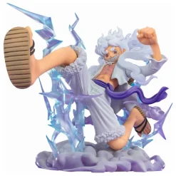 One Piece - Monkey D. Ruffy Statue / FiguartsZERO - Gear 5 Gigant [BESCHÄDIGTE VERP.]: Tamashii Nati