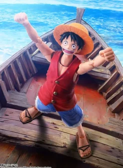 One Piece - Monkey D. Ruffy Actionfigur / S.H. Figuarts - Romance Dawn: Tamashii Nations