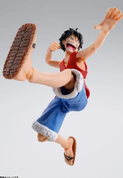 One Piece - Monkey D. Ruffy Actionfigur / S.H. Figuarts - Romance Dawn: Tamashii Nations