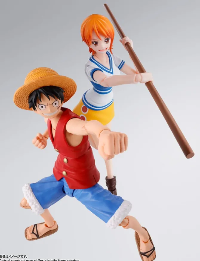 One Piece - Monkey D. Ruffy Actionfigur / S.H. Figuarts - Romance Dawn: Tamashii Nations