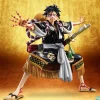 One Piece - Monkey D. Ruffy Statue - Excellent Model P.O.P / Kabuki Edition Black: MegaHouse