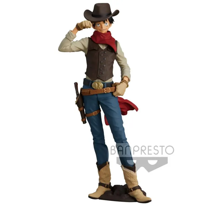 One Piece - Monkey D. Ruffy Figur / Treasure Cruise World Journey: Banpresto