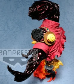 One Piece - Monkey D. Ruffy Figur / Kong Gun / Crimson Color Version: Banpresto