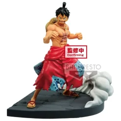 One Piece - Monkey D. Ruffy Figur / Log File Selection - -Worst Generation: Banpresto