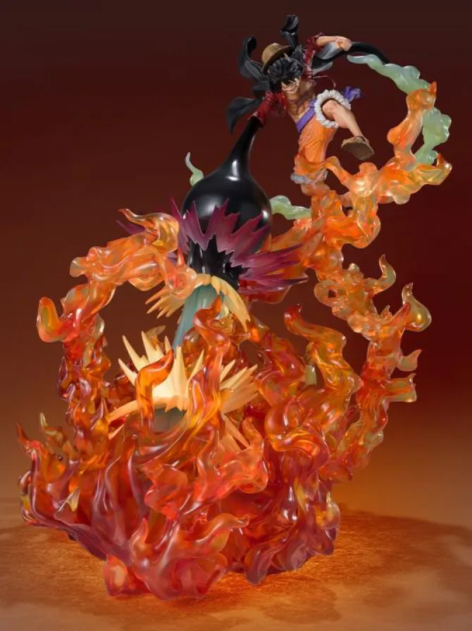 One Piece - Monkey D. Ruffy Statue / EXTRA BATTLE - Red Rock Version: Tamashii Nations