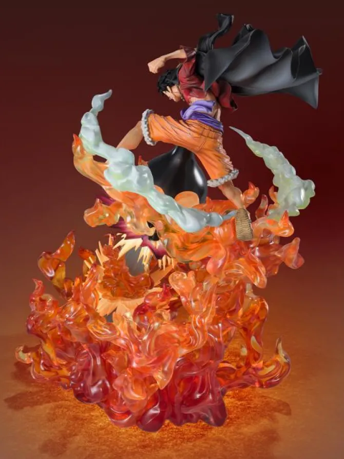 One Piece - Monkey D. Ruffy Statue / EXTRA BATTLE - Red Rock Version: Tamashii Nations