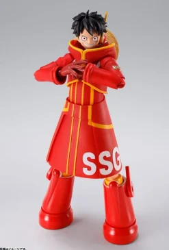 One Piece - Monkey D. Ruffy Actionfigur / S.H.Figuarts - Future Island Egghead : Tamashii Nations