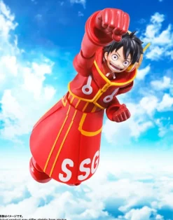 One Piece - Monkey D. Ruffy Actionfigur / S.H.Figuarts - Future Island Egghead : Tamashii Nations