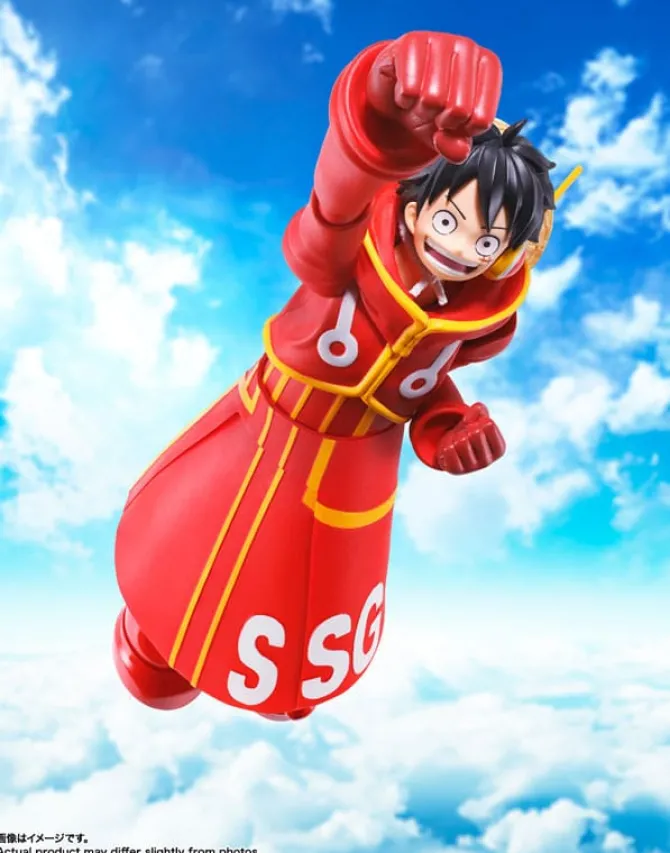 One Piece - Monkey D. Ruffy Actionfigur / S.H.Figuarts - Future Island Egghead : Tamashii Nations