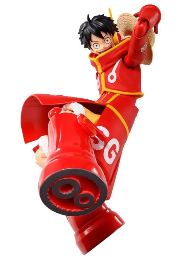 One Piece - Monkey D. Ruffy Actionfigur / S.H.Figuarts - Future Island Egghead : Tamashii Nations