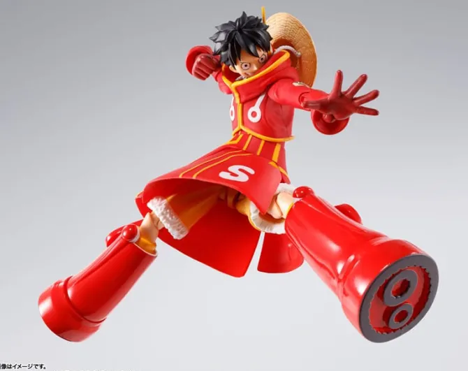 One Piece - Monkey D. Ruffy Actionfigur / S.H.Figuarts - Future Island Egghead : Tamashii Nations