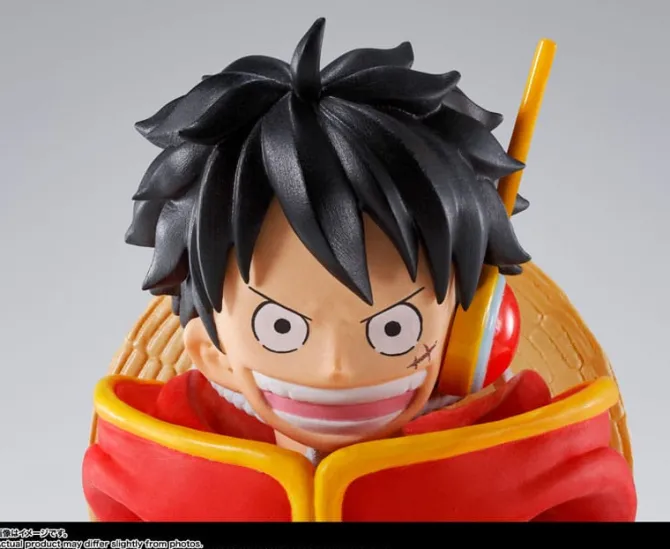 One Piece - Monkey D. Ruffy Actionfigur / S.H.Figuarts - Future Island Egghead : Tamashii Nations