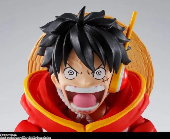 One Piece - Monkey D. Ruffy Actionfigur / S.H.Figuarts - Future Island Egghead : Tamashii Nations