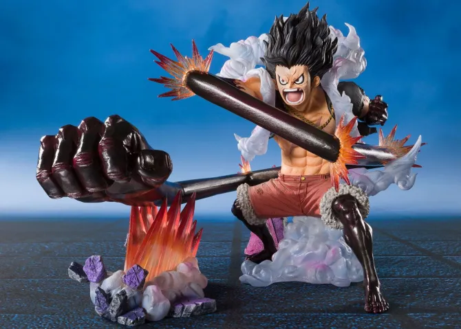 One Piece - Monkey D. Ruffy Statue / FiguartsZERO - Gear 4 Snakeman King Cobra: Tamashii Nations