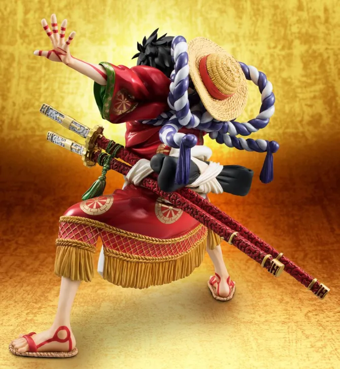 One Piece - Monkey D. Ruffy Statue - Excellent Model P.O.P / Kabuki Edition: MegaHouse