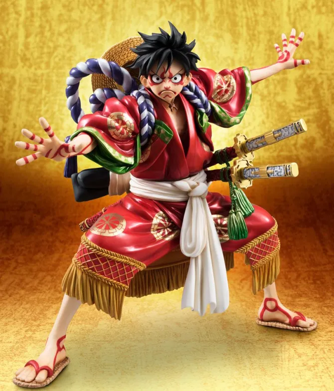 One Piece - Monkey D. Ruffy Statue - Excellent Model P.O.P / Kabuki Edition: MegaHouse