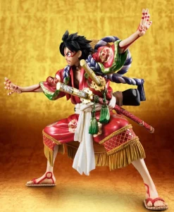 One Piece - Monkey D. Ruffy Statue - Excellent Model P.O.P / Kabuki Edition: MegaHouse