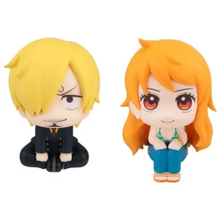 One Piece - Nami & Sanji Statue / Look Up (with gift): MegaHouse