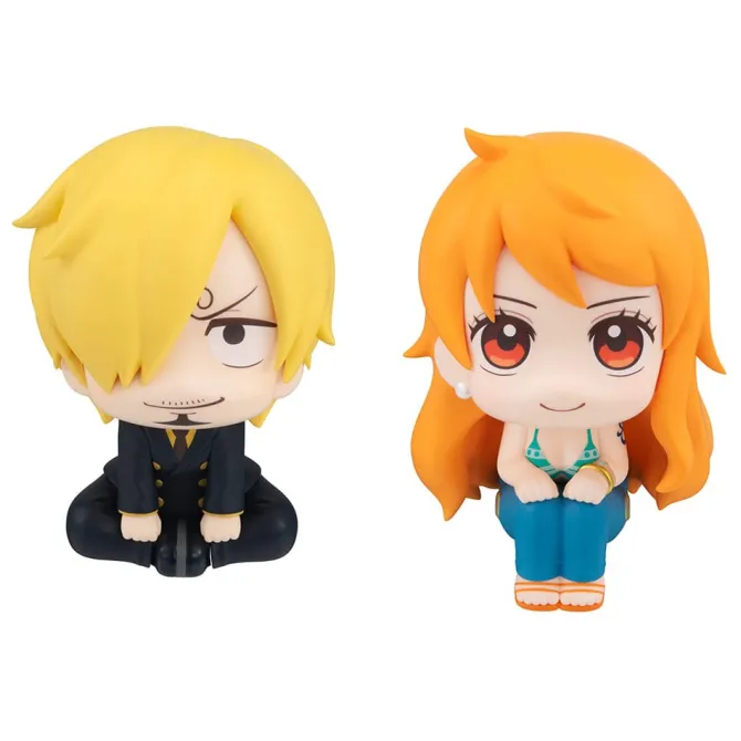 One Piece - Nami & Sanji Statue / Look Up (with gift): MegaHouse
