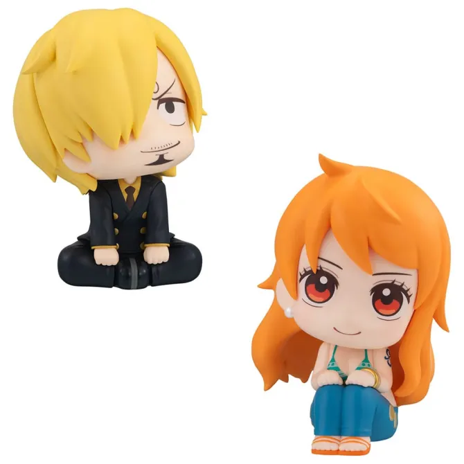 One Piece - Nami & Sanji Statue / Look Up (with gift): MegaHouse
