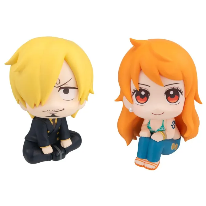 One Piece - Nami & Sanji Statue / Look Up (with gift): MegaHouse