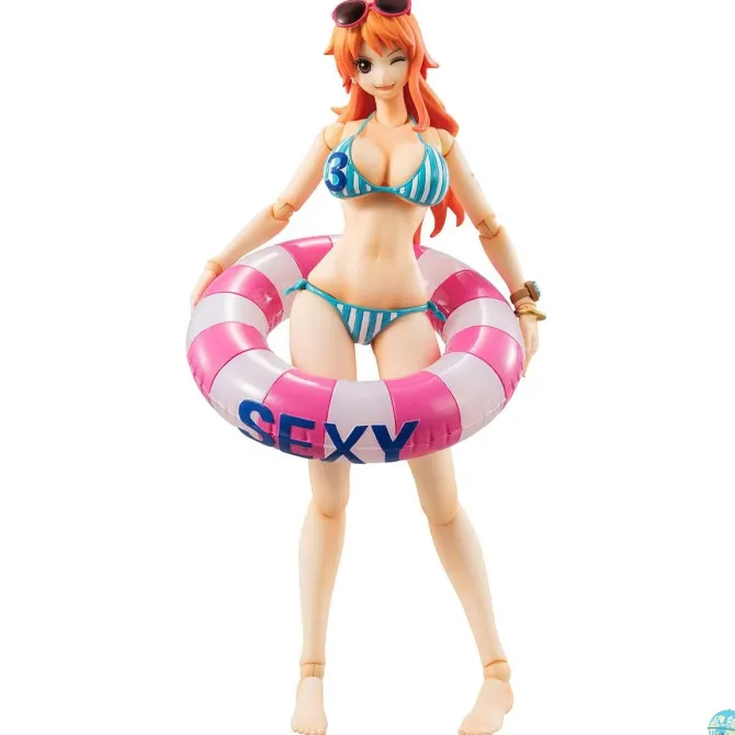 One Piece - Nami Actionfigur - Variable Action Heroes / Summer Vacation: MegaHouse