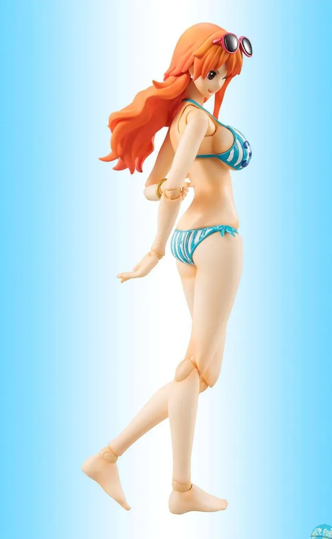 One Piece - Nami Actionfigur - Variable Action Heroes / Summer Vacation: MegaHouse