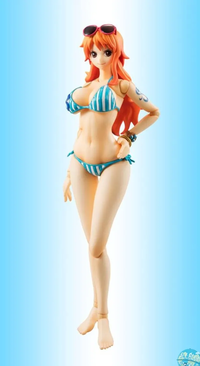 One Piece - Nami Actionfigur - Variable Action Heroes / Summer Vacation: MegaHouse