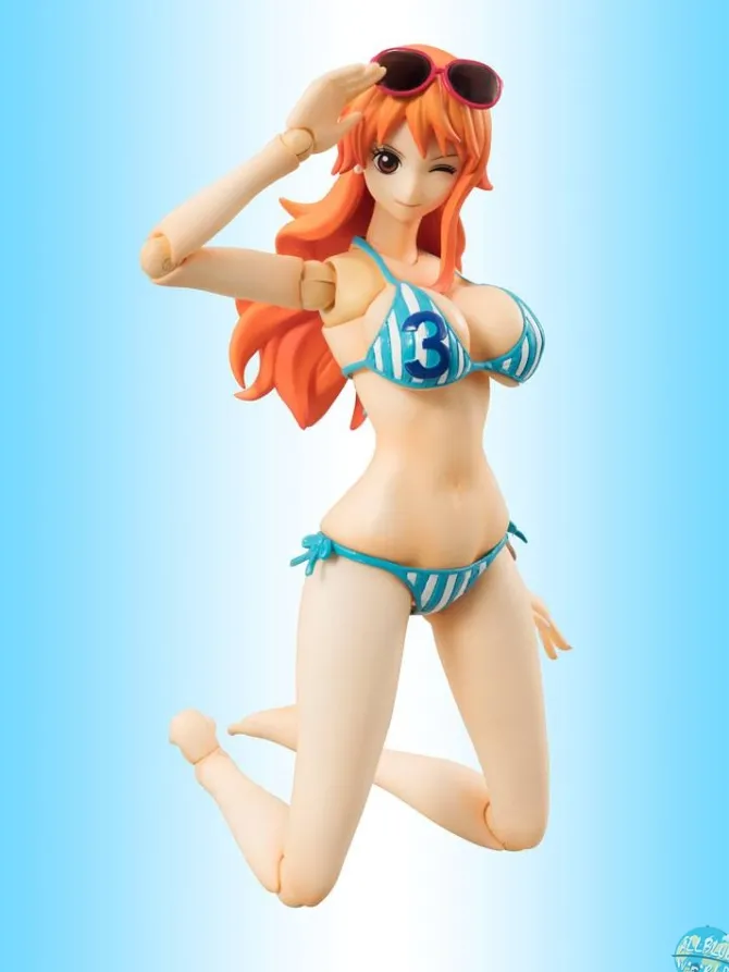 One Piece - Nami Actionfigur - Variable Action Heroes / Summer Vacation: MegaHouse
