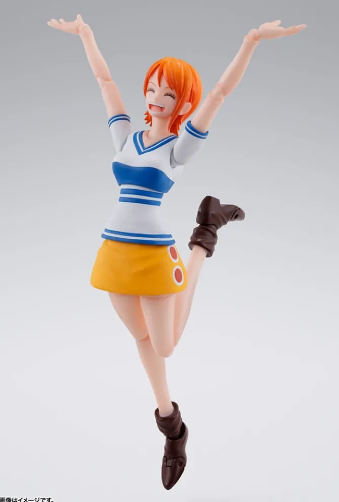 One Piece - Nami Actionfigur / S.H. Figuarts - Romance Dawn: Tamashii Nations