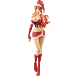 One Piece - Nami Figur - Glitter & Glamours / Christmas Style rot: Banpresto