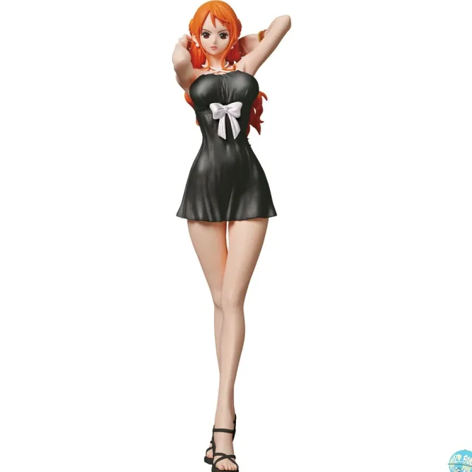 One Piece - Nami Figur - Glitter & Glamours / Schwarz: Banpresto