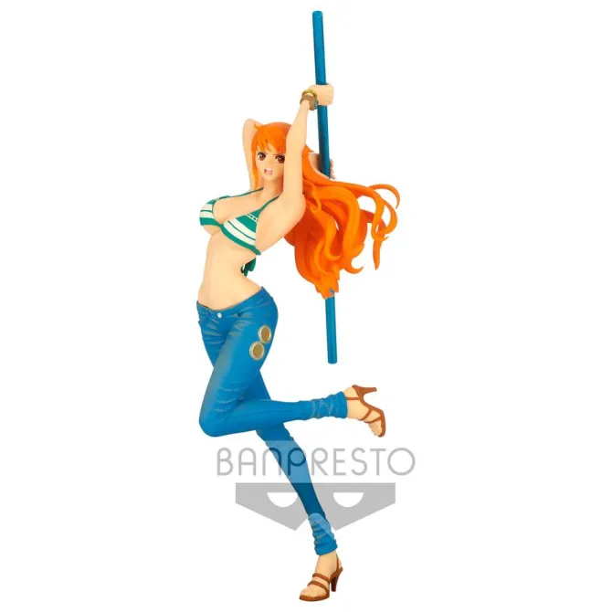 One Piece - Nami Figur / Lady Fight!!: Banpresto