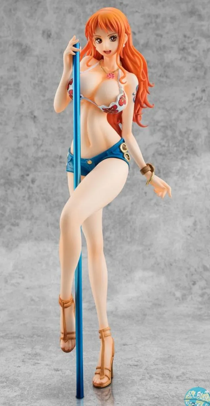 One Piece - Nami Statue - Excellent Model P.O.P - New Version / Limited Edition: MegaHouse