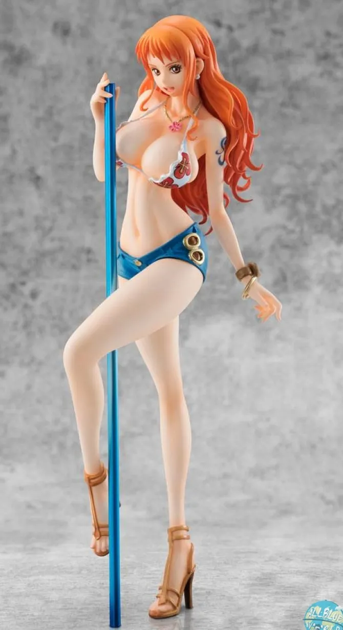 One Piece - Nami Statue - Excellent Model P.O.P - New Version / Limited Edition: MegaHouse