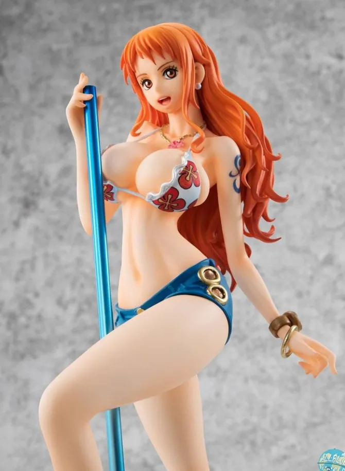 One Piece - Nami Statue - Excellent Model P.O.P - New Version / Limited Edition: MegaHouse